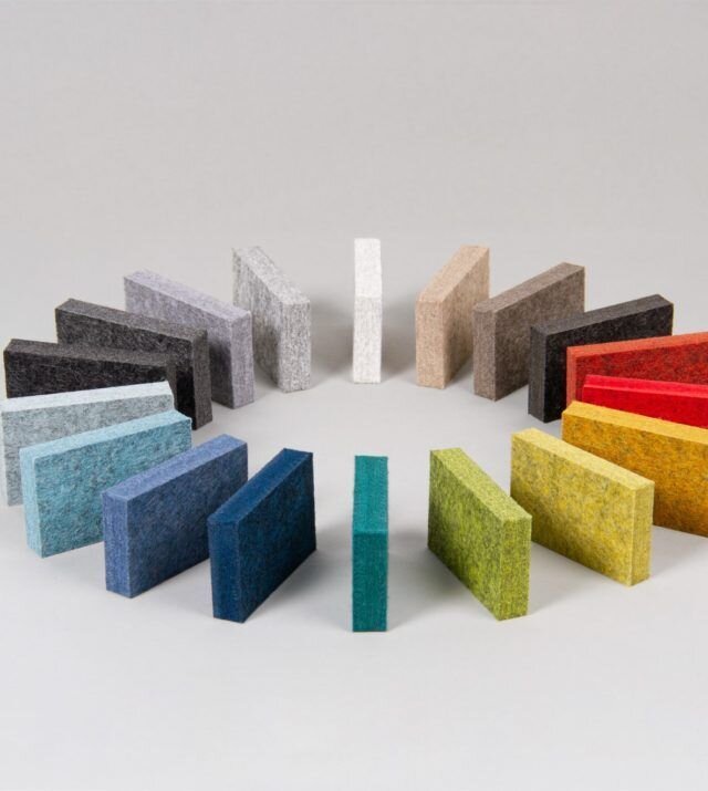 Kleurencollectie PET-vilt, 12 mm — voorraadkleuren